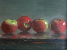 Red Apple Row, 11x14