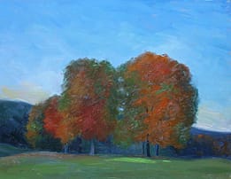 Fall Trees, Garrison, 14x18
