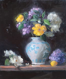 Floral with Lemon, 24x20