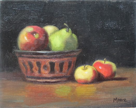 Fruit and African Bowl, 8x10