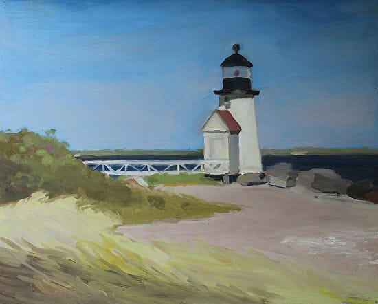 Lighthouse, Nantucket, 16x20
